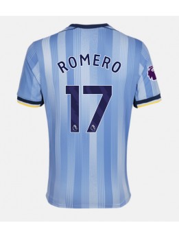 Billige Tottenham Hotspur Cristian Romero #17 Bortedrakt 2024-25 Kortermet